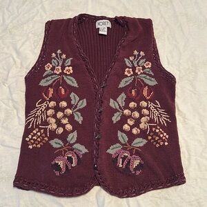 Koret Floral Vest